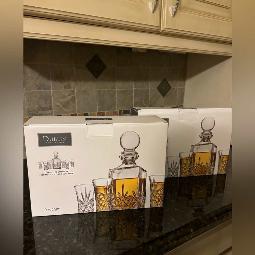 Dublin Crystal Decanter Set